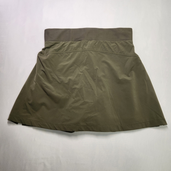 ⭐️Nike Bliss Luxe Dri-FIT Training Skort – Olive Green | Women’s Medium - Picture 4 of 8